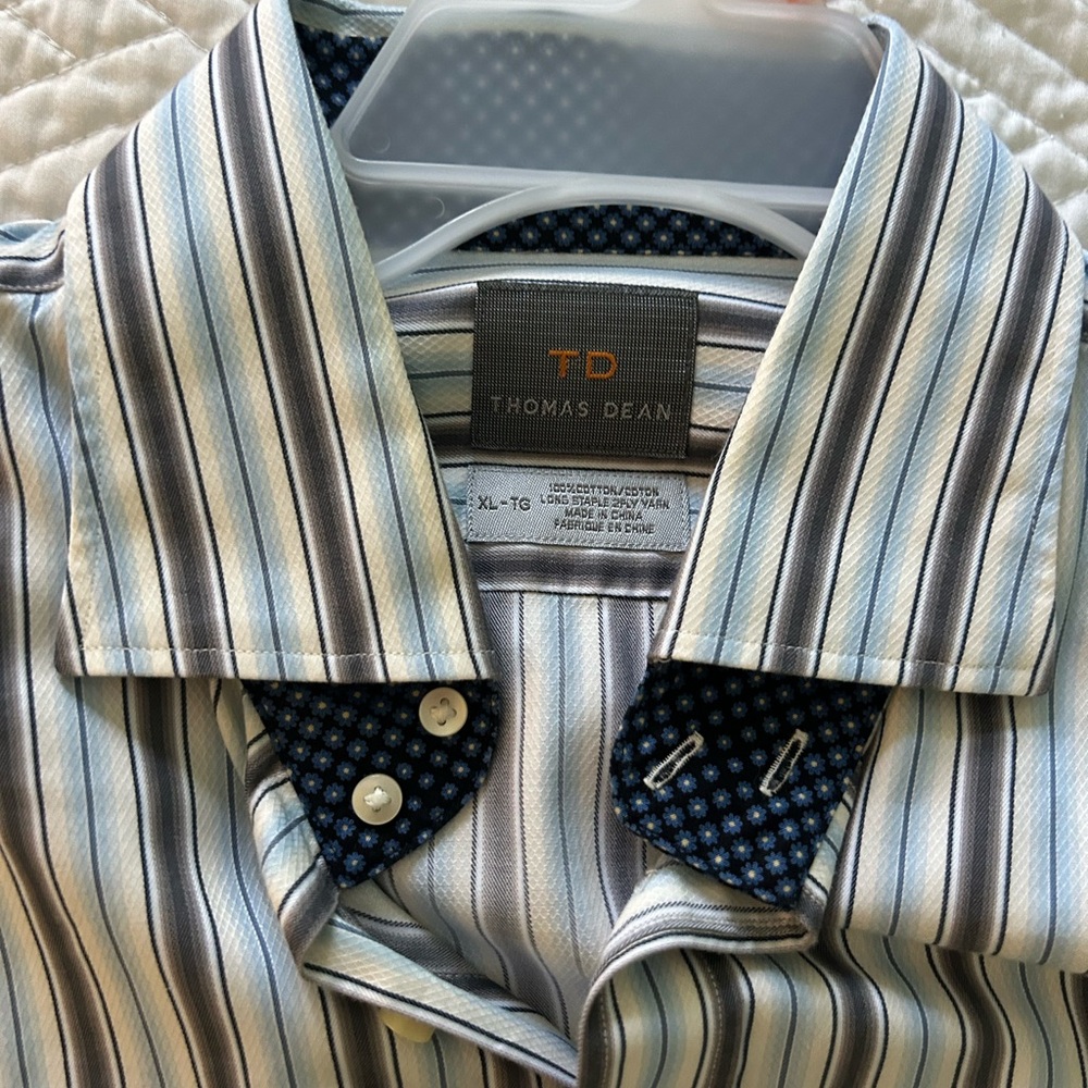 Striped Button Down Shirt - Picture 4 of 7